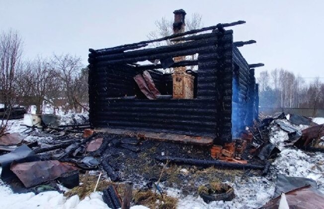 Пожар в Ивановской области забрал жизни 2-х любящих людей