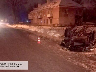 В Ивановской области пьяный водитель подбил 2 авто, пешехода и едва не скрылся