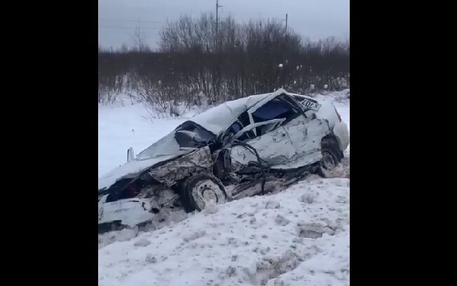 В лобовом ДТП в Ивановской области погиб водитель «Лады Приоры»
