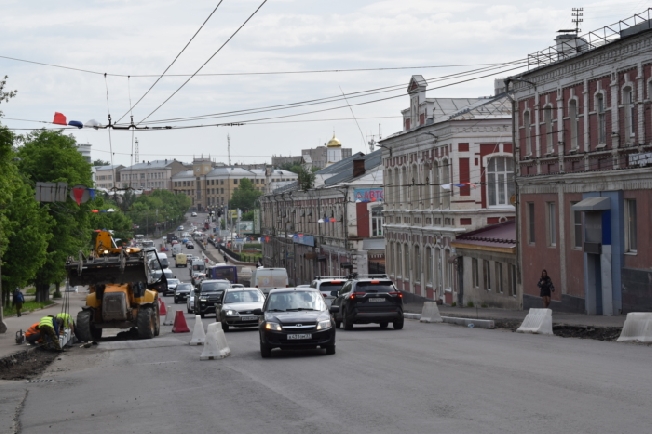 На проспекте Ленина в Иванове уберут «бутылочные горлышки»