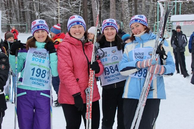 Кинешма присоединилась к юбилейной Всероссийской массовой гонке «Лыжня России»