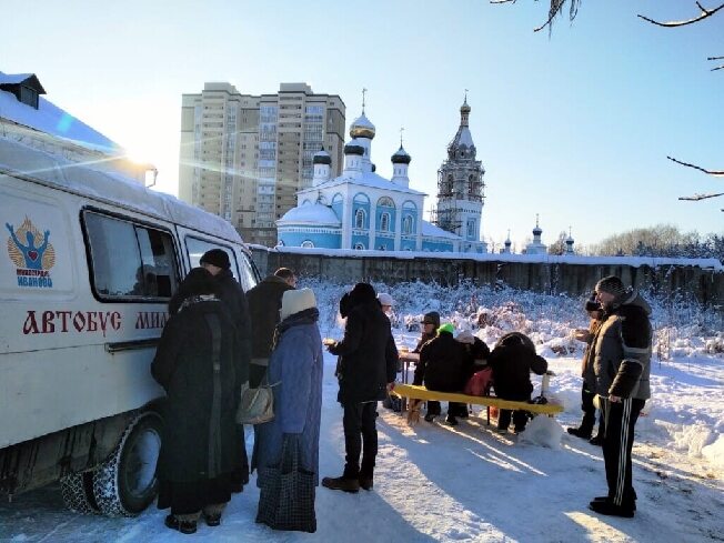 «Добруша» кормит попавших в беду жителей Иванова