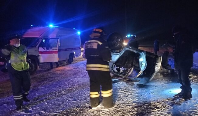 Очередное жёсткое ДТП произошло в Ивановской области ночью