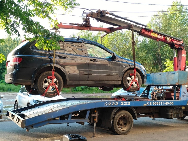 В Иванове 8 автомобилей увезли на штрафстоянку