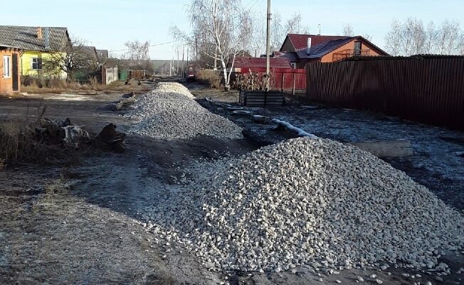 Улицу Детскую в Иванове засыпят песком и щебнем