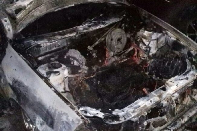 В Ивановской области сгорел первый в этом году автомобиль
