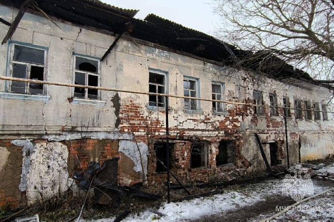 В Ивановской области пироманы пытались уничтожить двухэтажное здание  