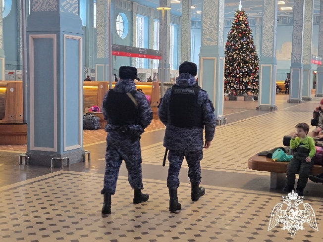 В Шуе гвардейцы патрулируют места проведения фестиваля «Русское Рождество» 