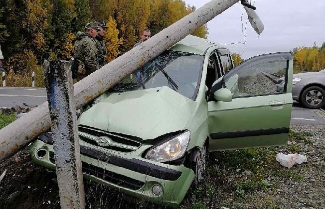 ДТП легкового авто и поезда «Орлан» под Ивановом попало на видео