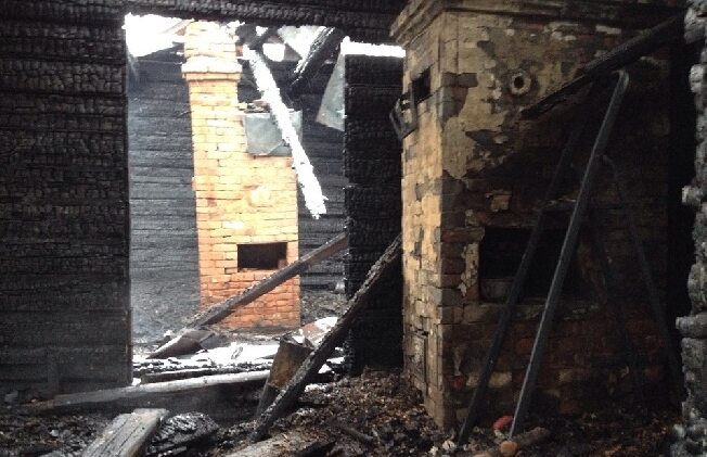 В Ивановской области в сгоревшем доме нашли труп женщины