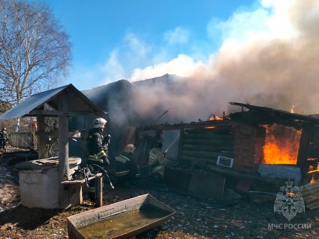 В Ивановской области пожарные за сутки потушили 11 пожаров