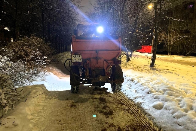 Подсчитан объём вывезенного из Иванова снега