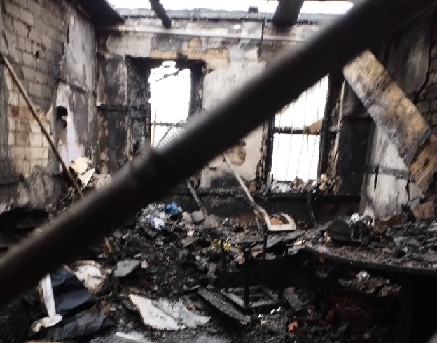 У сотрудницы ивановской поликлиники сгорел дом