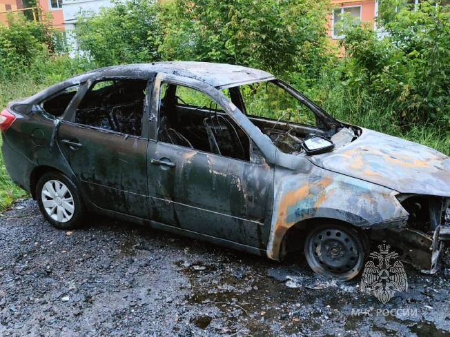 За сутки в Ивановской области сгорели 3 автомобиля
