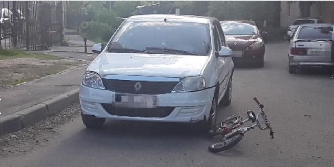 В Иванове иномарка сбила 7-летнего велосипедиста