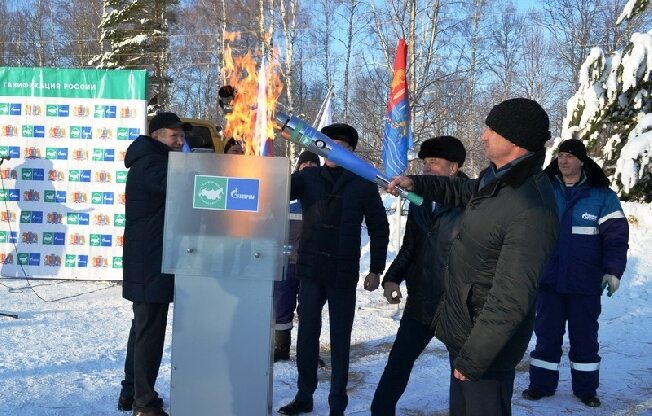 В Ивановской области ввели в эксплуатацию новый газопровод