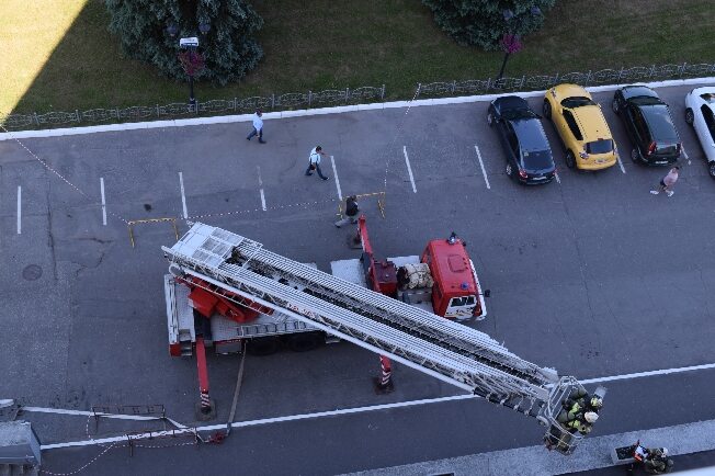 На 8-м этаже ивановской администрации случился условный пожар