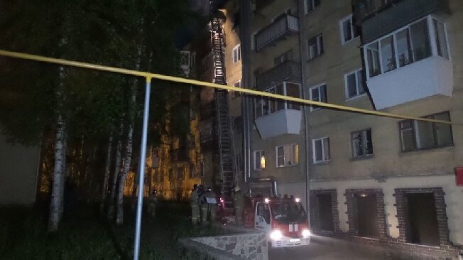 На пожаре в Ивановской области мужчина отравился угарным газом