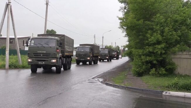 По дорогам Ивановской области проедут колонны военной техники