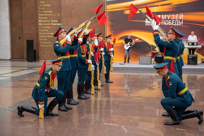В Музее Победы приняли присягу новобранцы Преображенского полка из Ивановской области