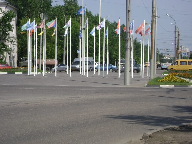 На кольце у автовокзала в Иванова посадят яблони и тополя