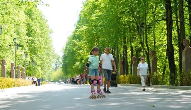 Проверили состояние парка у мемориала «Красная Талка» в Иванове после зимне-весеннего периода