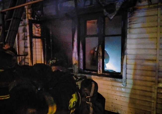 В Ивановской области сгорели мужчина и женщина
