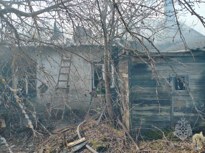 В Ивановской области сожжён нежилой дом с пристройкой