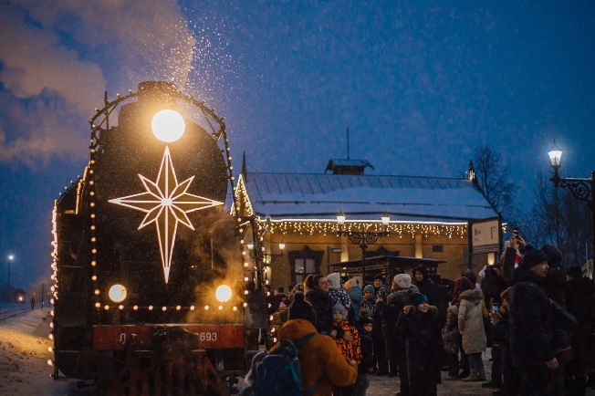 Все билеты на ретропоезд в Рождественскую Шую передадут семьям участников СВО