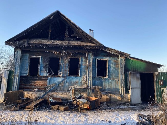 Смертельный пожар произошёл в одном из городов Ивановской области