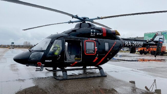 В Ивановскую область прислали новый вертолёт санавиации «Ансат»