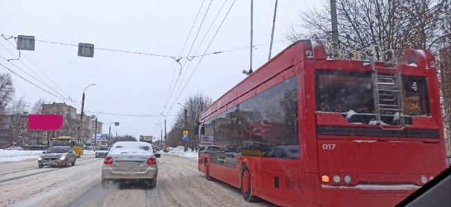 В новогоднюю ночь ивановцы поедут домой на бесплатных троллейбусах