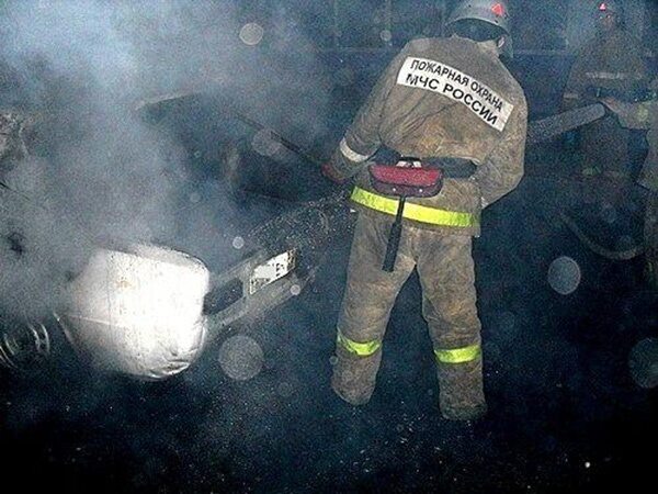 В Ивановской области сгорел ещё один автомобиль