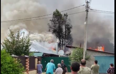 МЧС России опубликовало подробности пожара площадью 200 кв метров в Иванове