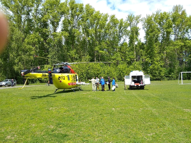 На вертолёте санавиации пациента с инсультом за 20 минут доставили из Пучежа в Шую