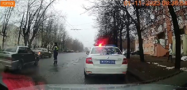 Полицейские в Иванове устроили погоню за злостной нарушительницей ПДД