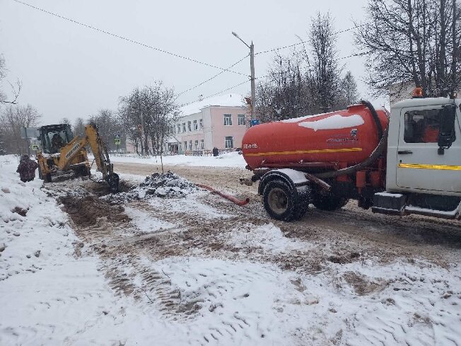 Без воды остались жители одного из городов Ивановской области