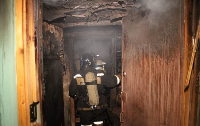 В Иванове частично выгорела квартира
