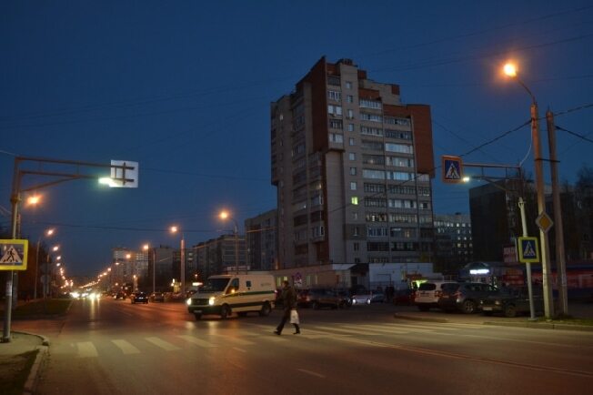 Только 75% улиц в Иванове имеют освещение