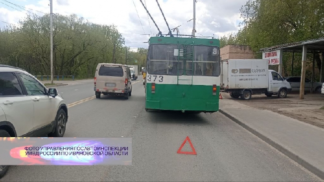 В больницу доставлена пассажирка ивановского троллейбуса