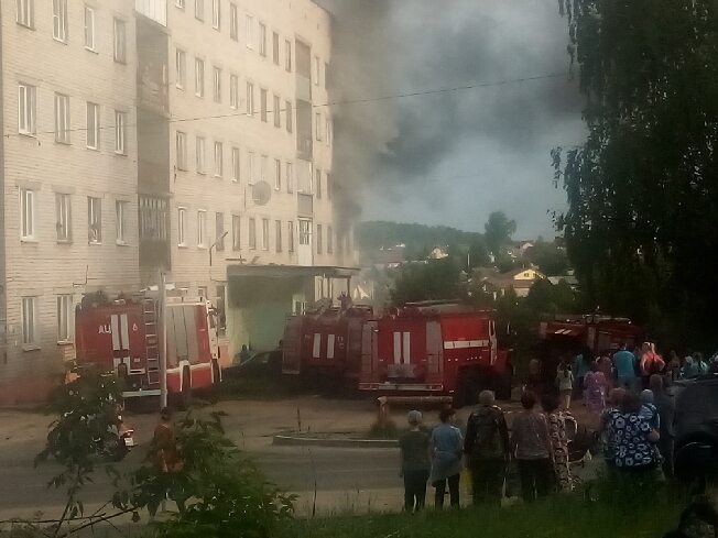 В Ивановской области случился страшный пожар в общежитии