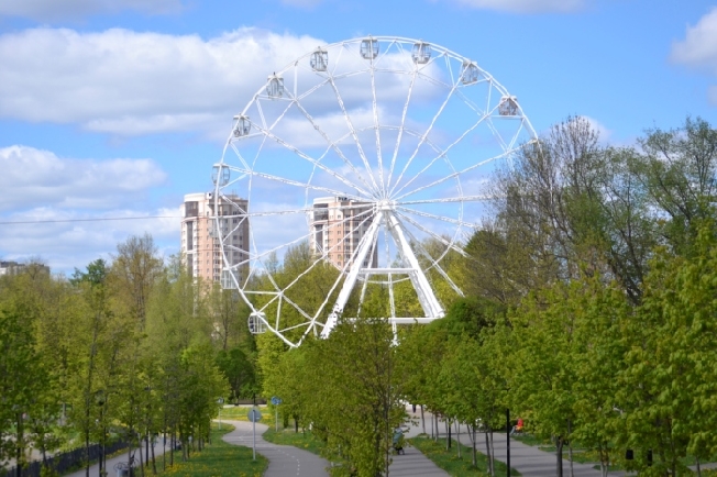 Назвали дату открытия колеса обозрения на набережной Уводи в Иванове