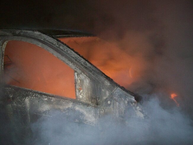 В Ивановской области снова массово сгорели автомобили