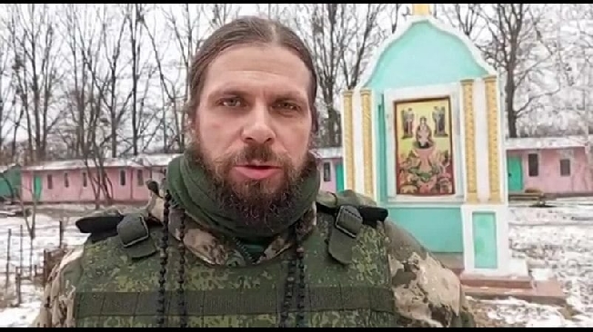 Ивановский священник Евгений Бахматов записал новогоднюю видеооткрытку бойцам СВО