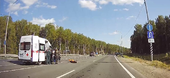 На трассе Иваново – Владимир у Ломов увидели мёртвого пешехода