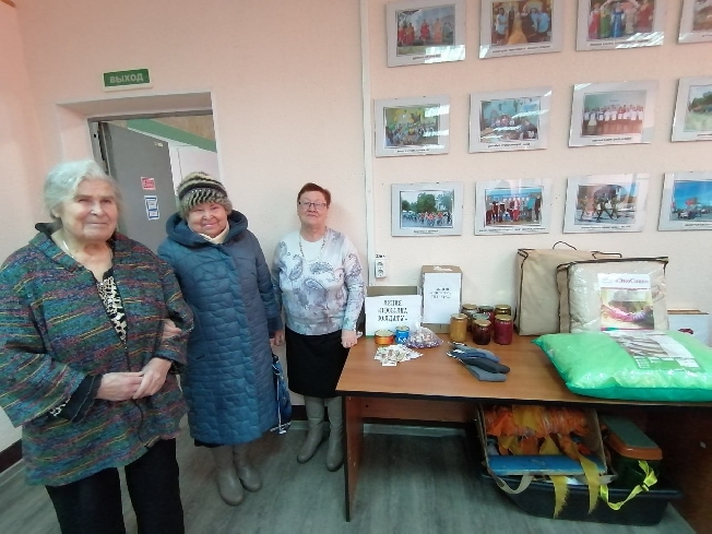 Ивановские ветераны собрали для участников СВО продукты и тёплые вещи
