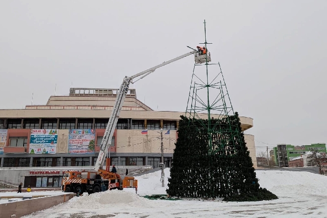 В Иваново приходит новогоднее настроение