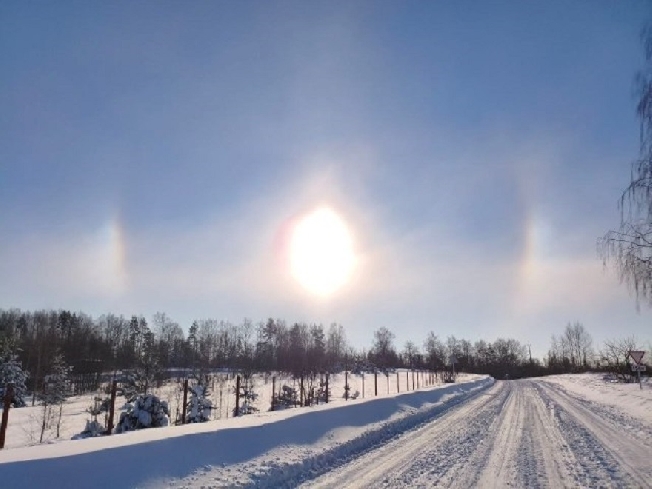 Морозы принесли в Ивановскую область красивое природное явление