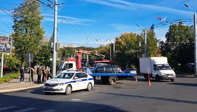 Утро 20 сентября началось с жёсткого ДТП в центре Иванова