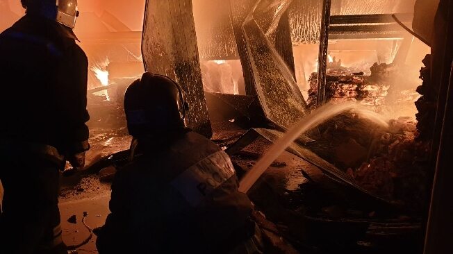 Ещё одно производство сгорело в Ивановской области